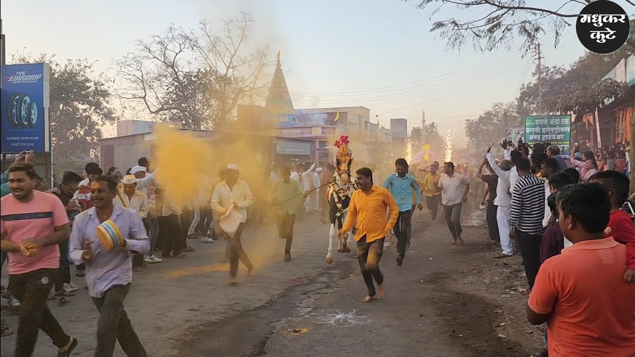 बारागाड्या 👌 तुफान गर्दी 🔴 खंडेराव महाराज यात्रा 🙏 सायखेडा येथील बारागाड्या