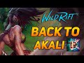 BACK TO AKALI - LoL Wild Rift | DoubleFL3X - DoubleFLEX