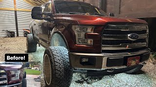 Truck On 14Wides Gets 2In Spacers Extremely Wide