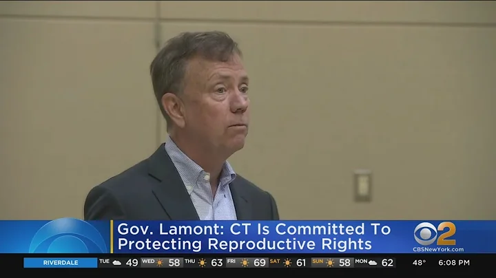 Gov. Lamont: Connecticut is committed to protecting reproductive rights