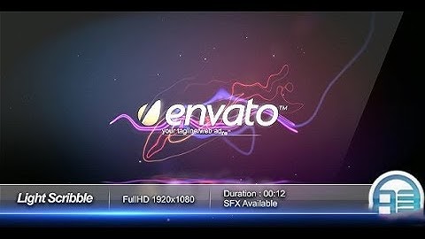 light scribble intro | After Effect free Template | GFX Corner