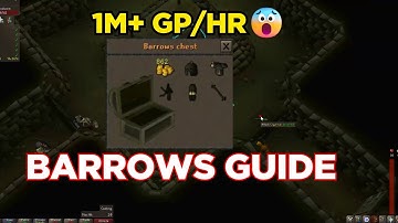 OSRS Barrows Money Making Guide 2025 | Easy GP for Beginners| Barrows Strategies