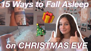 Top 7 how to fall asleep on christmas eve in 2022