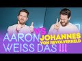 Hat Johannes von REVOLVERHELDEN auch was im Köpfchen? | Aaron weiß das!