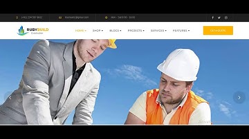 RubyBuild – Building & Construction WordPress Theme