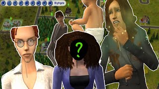 The Sims Whose Mouths Are On Their Foreheads (Sims 2, Blightgate)