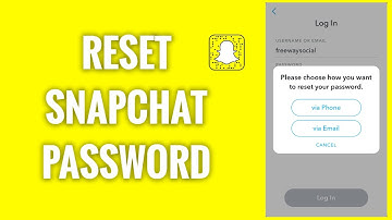 How To Reset Snapchat Password