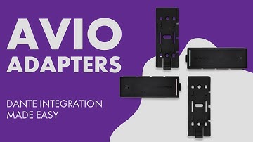 Dante Integration Made Easy with Audinate AVIO Adapters | Full Compass Spotlight