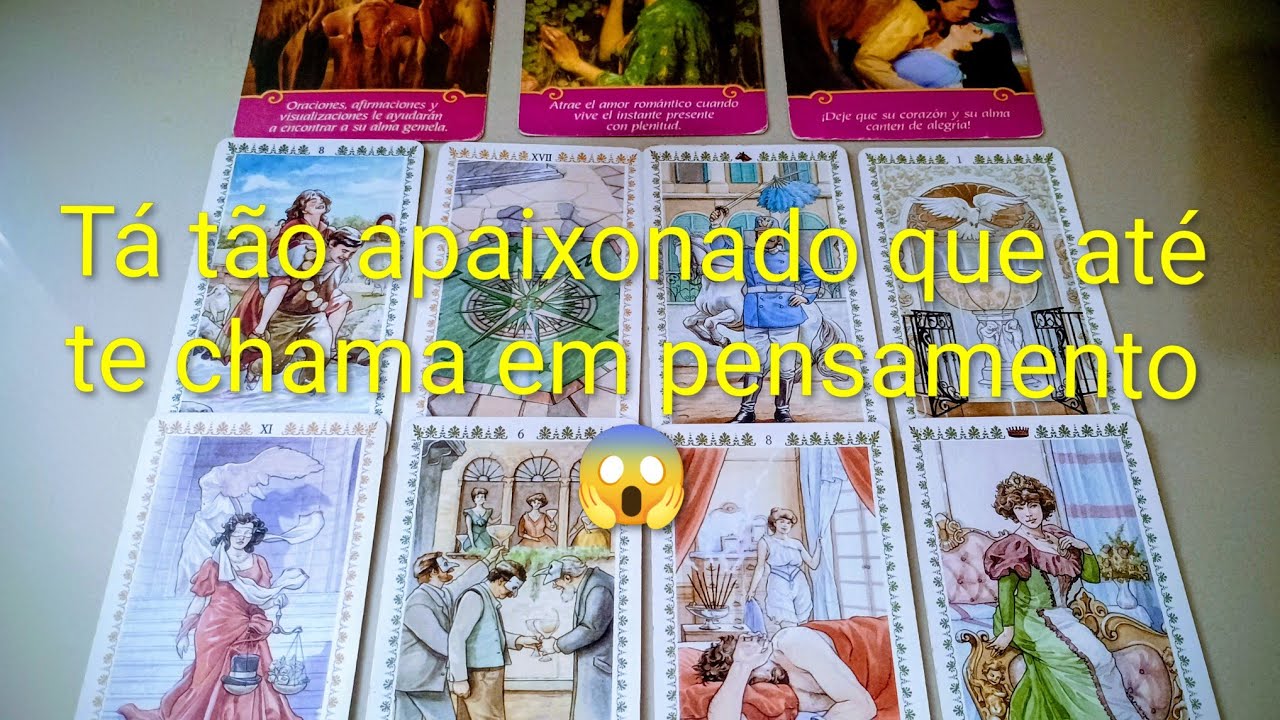CÂNCER ♋❤️em alguém tão apaixonado que está até te puxando em pensamento 😱vou te contar tudo...
