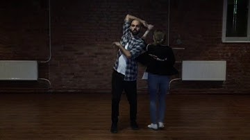 Samuel Funflow - Hand Tricks - Salsa on2 Workshop @ Salsa Plus (Russia)