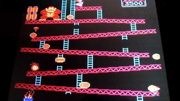 Donkey Kong with scan line generator