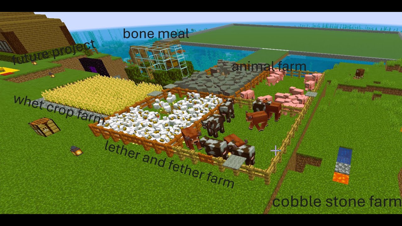 top 10 satrters farm in minecraft servival  
