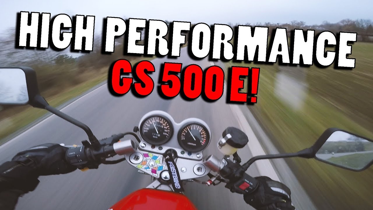 Yamaha R6 Fahrwerk in GS 500 E! | High Performance GS 500 E