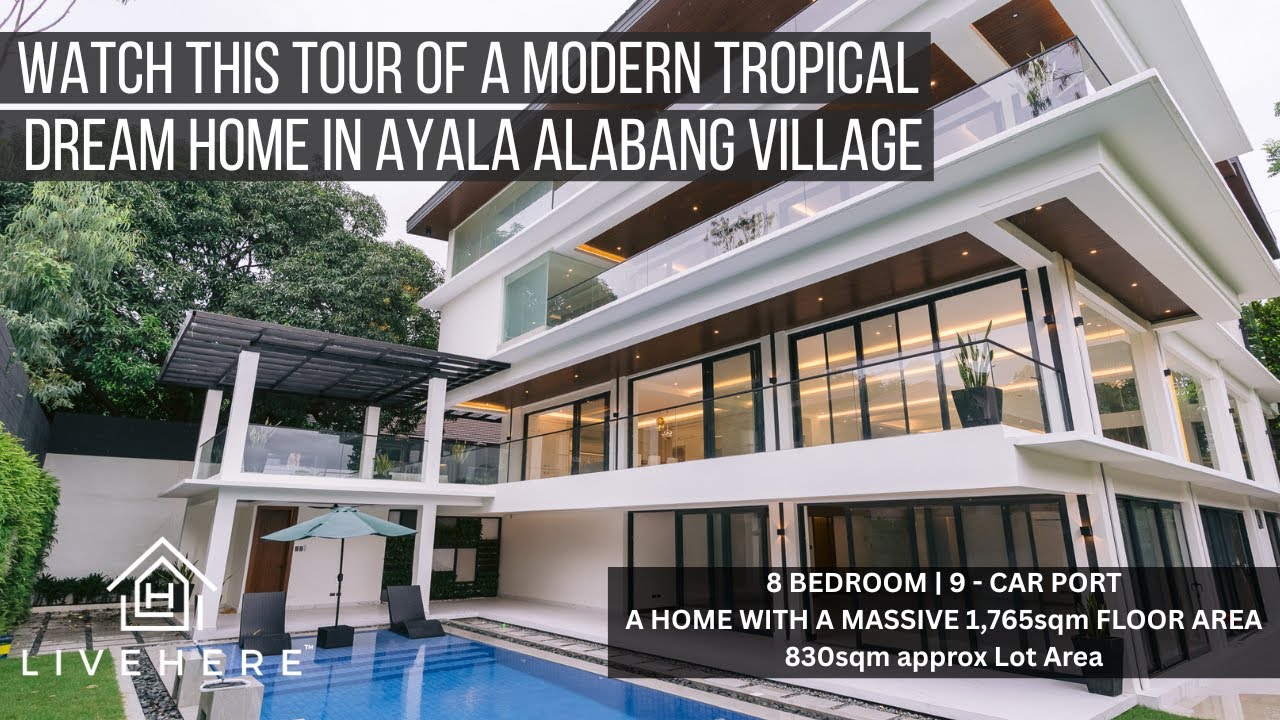 This is NOT your typical Ayala Alabang House | An Inside Tour to this Modern Tropical Estate