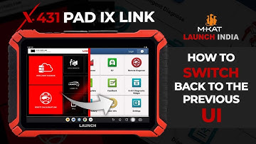 How to Switch Back to the Previous UI on X-431 PAD 9 Link | Quick Settings Guide
