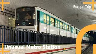 An Unusual Metro Station in Paris | You HAVE to go see it!! 🇫🇷