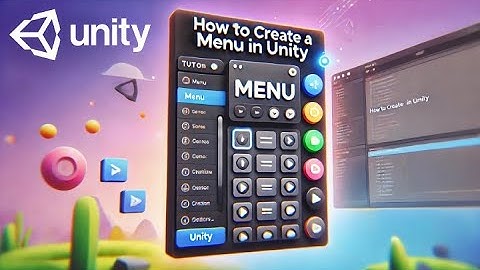 Unity UI Menu Tutorial (Easy Setup)