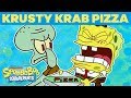 Krusty Krab Pizza 🍕 + BONUS Music Moments #TBT | SpongeBob