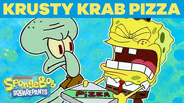 Krusty Krab Pizza 🍕 + BONUS Music Moments #TBT | SpongeBob