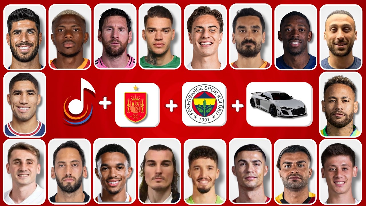 FUTBOLCUYU TAHMİN ET! 🚗⚽ MİLLİ TAKIM + KULÜP + ARABASINDAN BULABİLİR MİSİN?