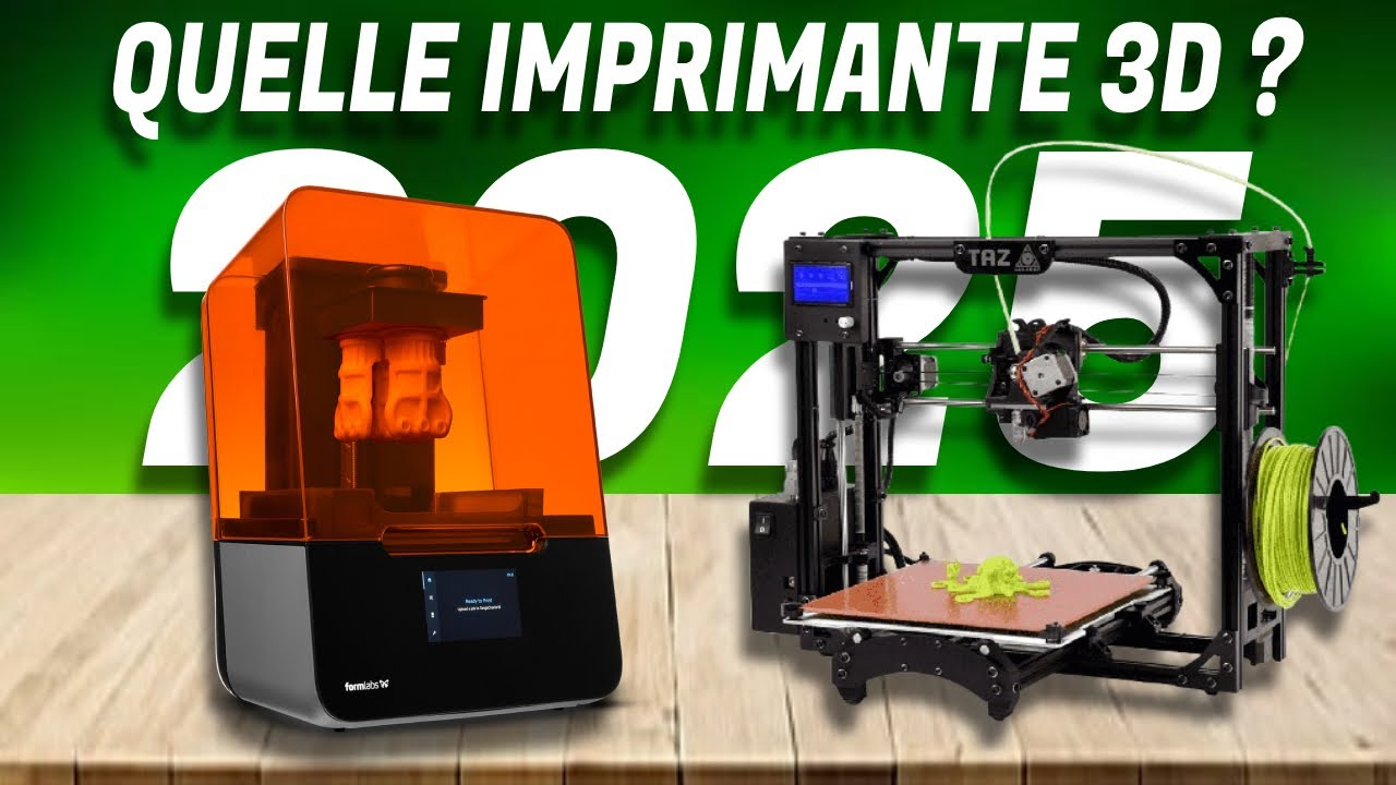 TOP 5 MEILLEURE IMPRIMANTE 3D POUR 2025 Résine et Filament YouTube