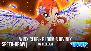 SPEED-DRAW | Winx Club - Bloom's Divinix Transformation