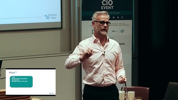 Turning Data into Actionable Intelligence - Southern Water - CIO Event March 2018