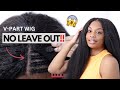 No Leave Out V Part Wig Install Beginer Friendly * HONEST* Review ft Unice Hair