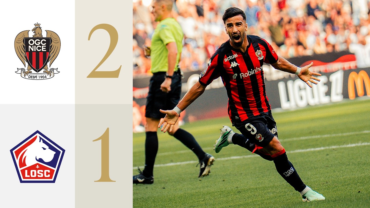Résumé : OGC Nice 2-1 Lille OSC I Ligue 1 McDonald's 26-27