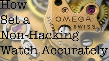 Setting a Non-Hacking Watch