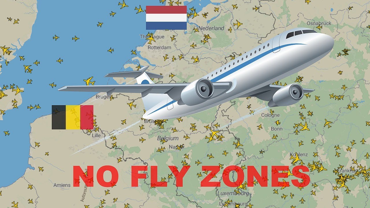 Drone Map: Navigating No-Fly Zones in Belgium & the Netherlands