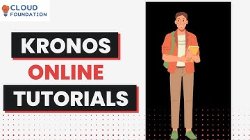 Kronos Tutorial | Kronos Training and Certification | Kronos Fundamentals | Kronos | CloudFoundation