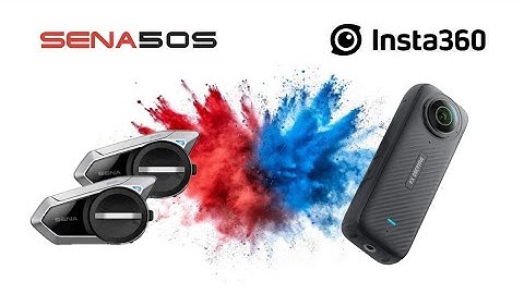 HOW TO PAIR SENA 50S TO INSTA 360 X4 | BEST WAY TO MOTOVLOG FROM INSTA 360