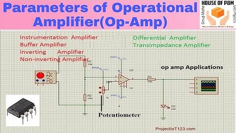 Parameters of Operational Amplifier (Op-Amp)
