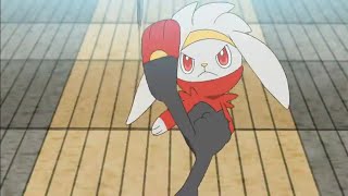 Pokemon Sword and Shield - Scorbunny evolves AMV