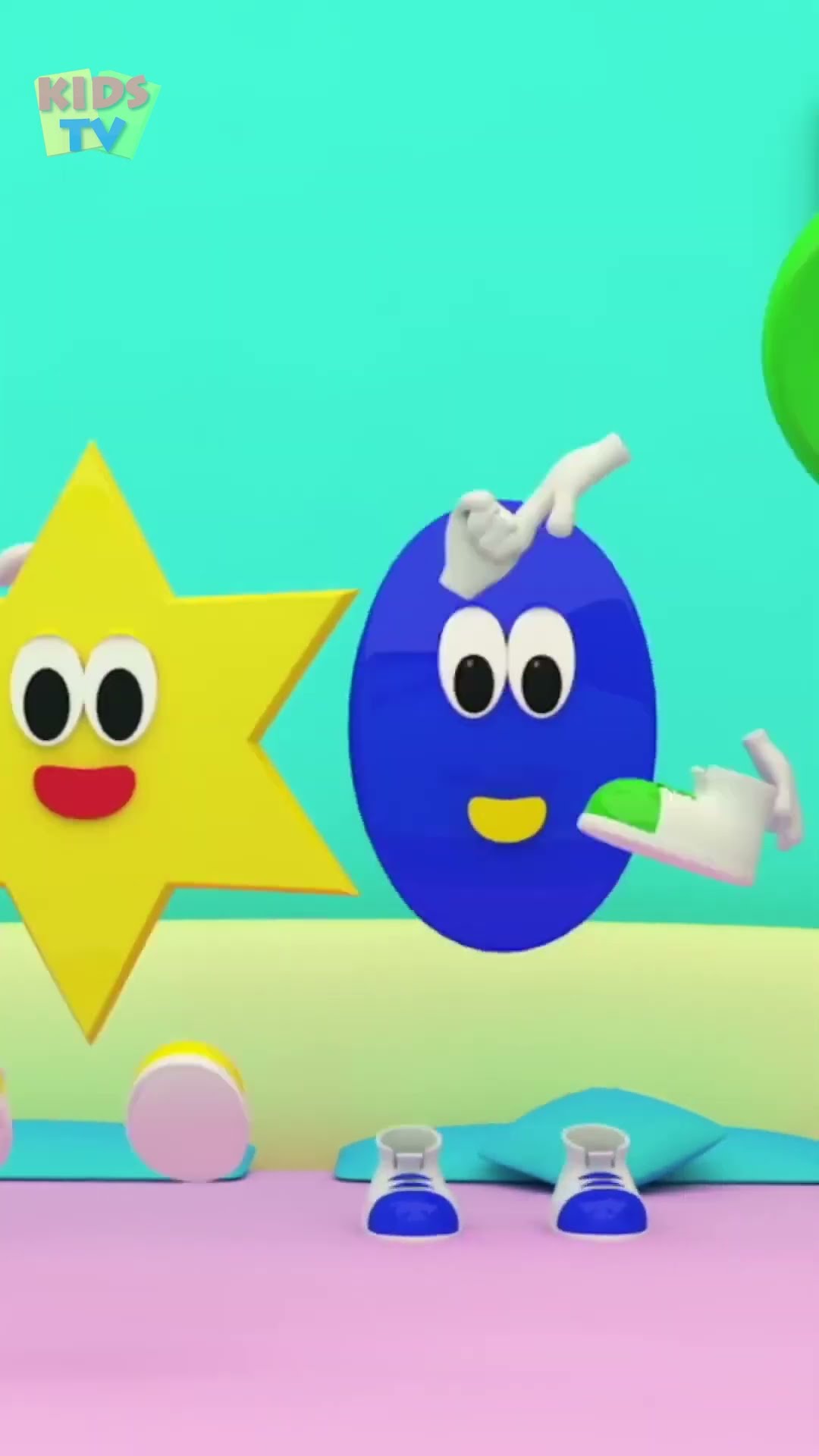 Five Little Shapes #viral #popular #trending #shorts #kidsmusic #babysongs #kidstv
