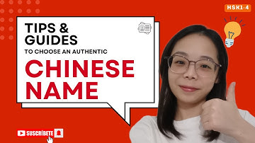 Your Chinese Name is Probably WEIRD! ❌ Guide to Choosing an Authentic Chinese Name -中文名字【HSK1-4】