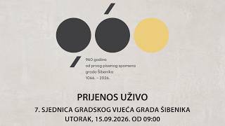 7. sjednica Gradskog vijeća Grada Šibenika