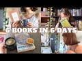 Trying to catch up with my Goodreads challenge (send help) // READING VLOG