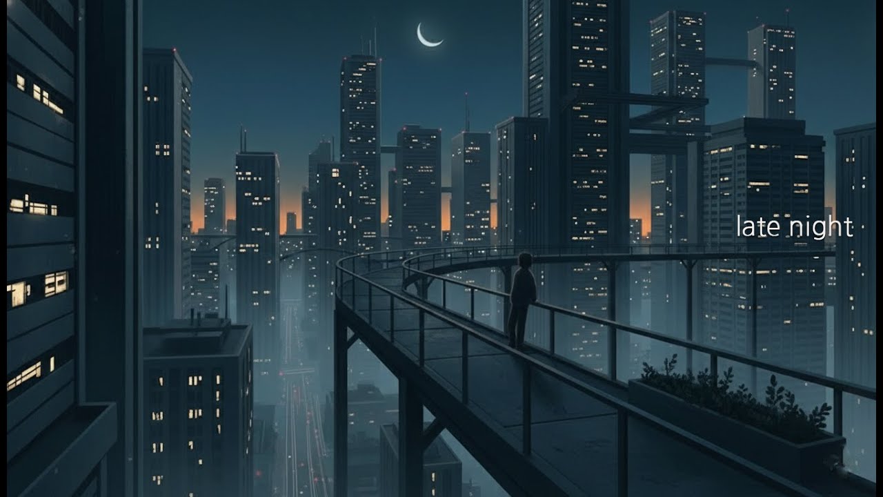 Calm Chill Beats for Late Night Study & Work