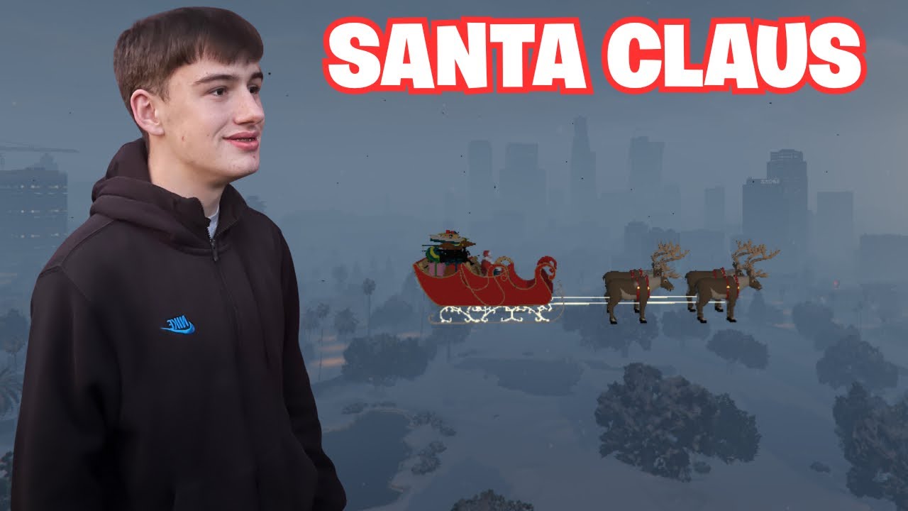 Becoming Santa Clause In GTA 5...