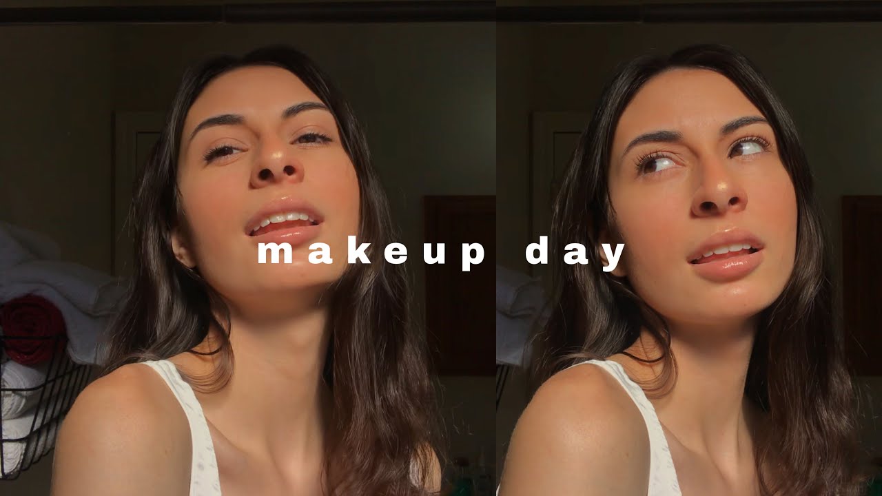 doing my makeup to make myself feel better SICK AS A MF