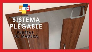 insuficiente adolescentes tarjeta SISTEMA DE PUERTAS PLEGABLES CY-3124 - YouTube