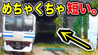 みじかっ!!!たった『4両』しかない横須賀線がコンパクトで可愛すぎワロタwww