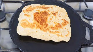 خبز الطاوة اليمني بدون خميرة