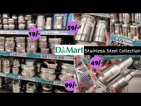 D Mart Stainless Steel Starts @ 19rs Aluminium Kitchen Products Latest Offers Under