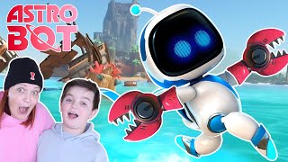ASTRO BOT: Go-Go Archipelago 100% All Collectibles &amp; Boss Fight! | Ima and Jessy