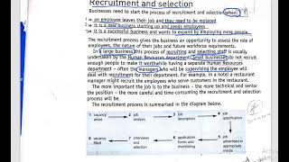8 Recruitment selection and training employees Part 1
