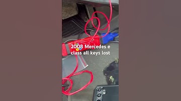 2008 Mercedes Benz e-class all keys lost