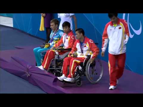 Swimming - Men's 150m Individual Medley - SM3 Victory Ceremony - London 2012 Paralympic Games